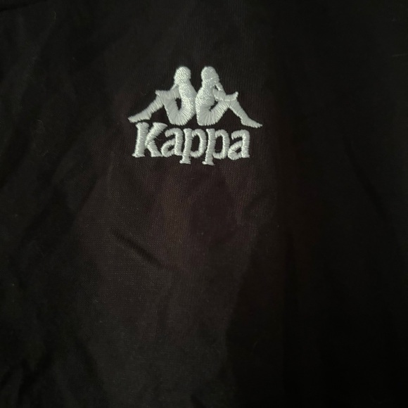 NWT Women’s Medium Black and White Crop Top and Legging Kappa Logo Set - Picture 5 of 16